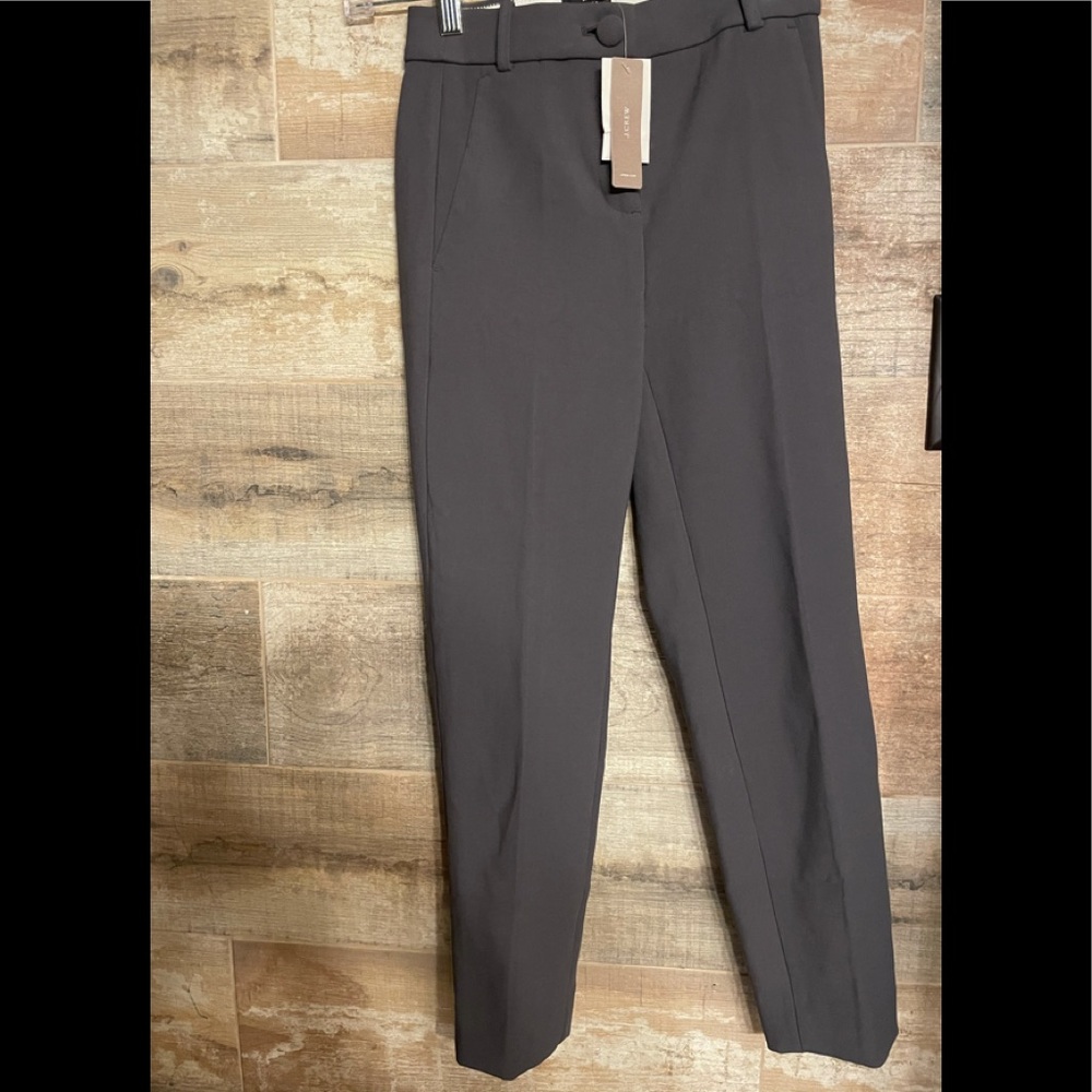 J Crew Factory Charcoal Gray Ankle Pants